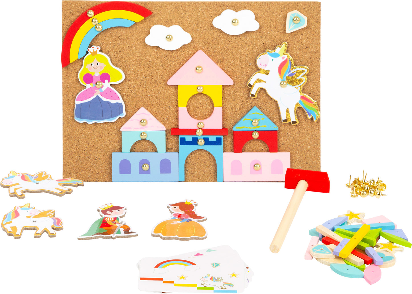 Hämmerchenspiel Einhorn – Hämmerchenspiele, ab 3 Jahre, small foot