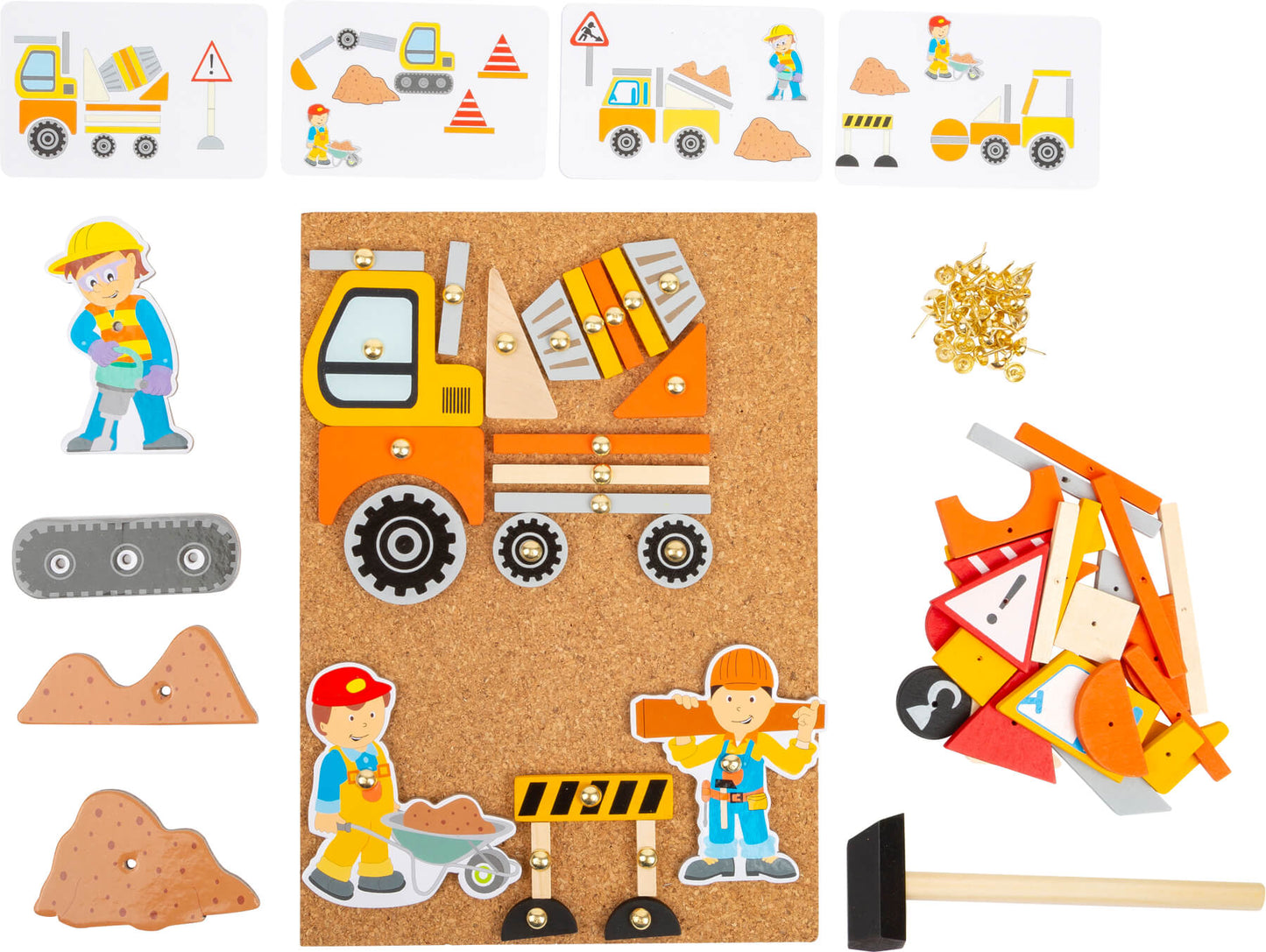 Hämmerchenspiel Baustelle – Hämmerchenspiele, ab 3 Jahre | small foot