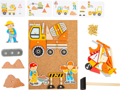 Hämmerchenspiel Baustelle – Hämmerchenspiele, ab 3 Jahre | small foot
