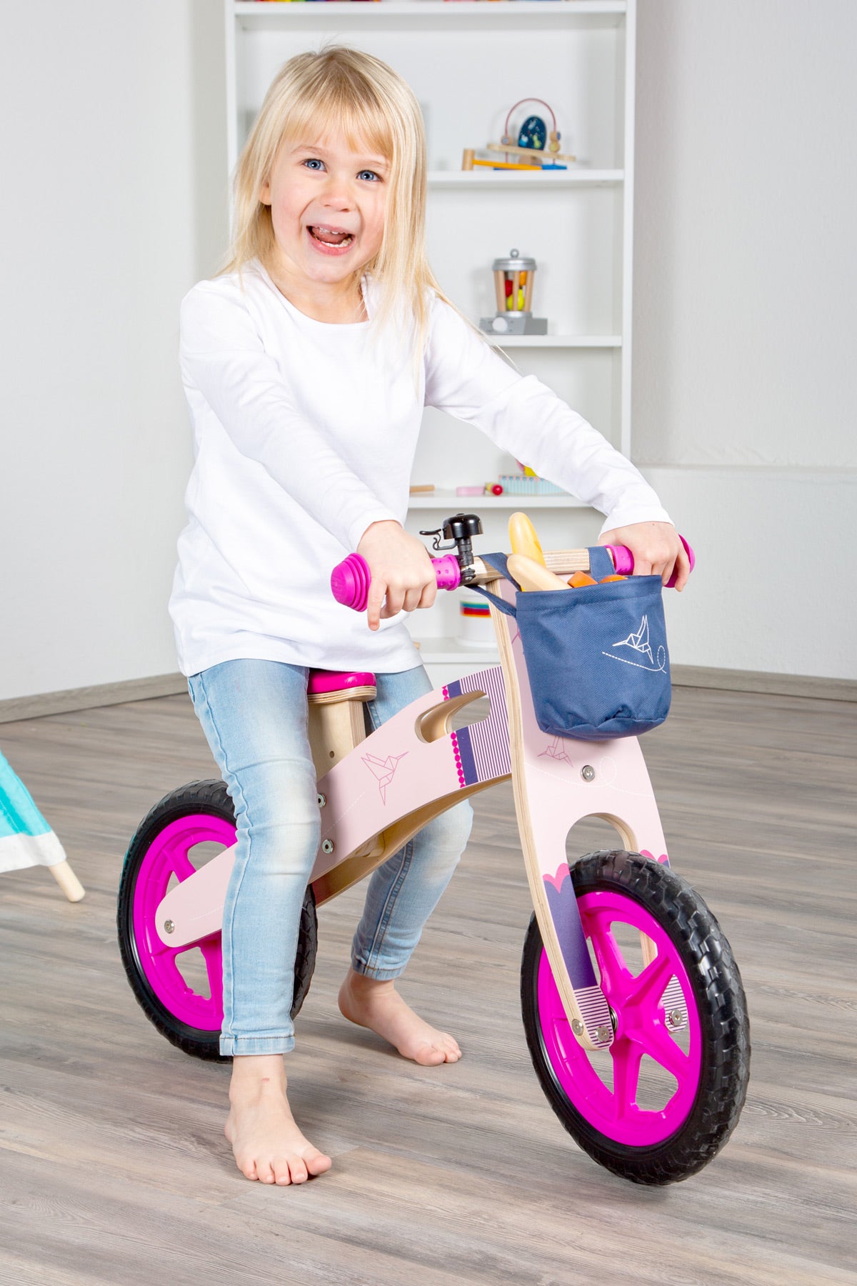Laufrad rosa Kolibri – Laufräder, Trikes und Rutscher, ab 3 Jahre, small foot®