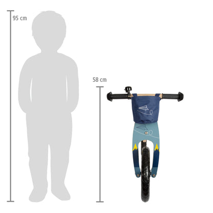 Laufrad blauer Papierflieger ab 3 Jahre, small foot®