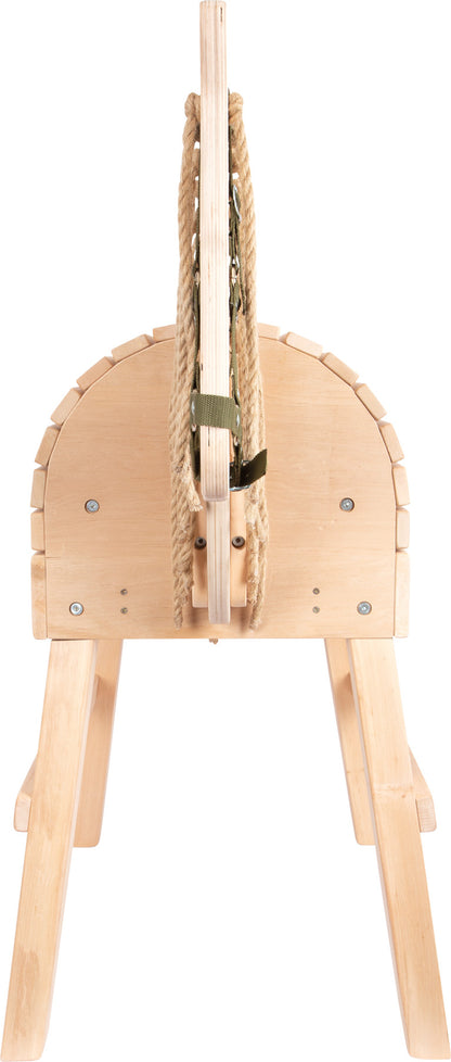 Holzpferd – Bewegungsspielzeug, ab 3 Jahre, Stoff, Holz | small foot®