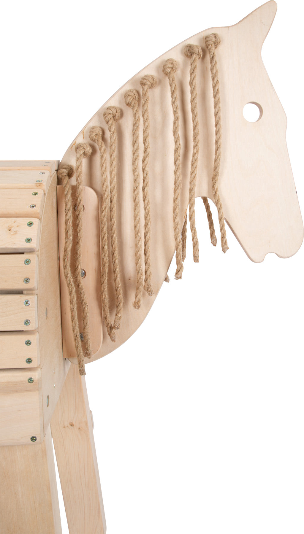 Holzpferd – Bewegungsspielzeug, ab 3 Jahre, Stoff, Holz | small foot®