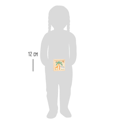 Memo „Safari“ – Gesellschaftsspiele, ab 3 Jahre, 28 Teile, Holz, small foot®