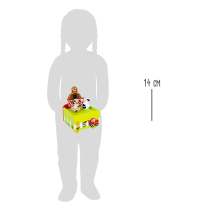 Spieluhr Bauernhof – Spieluhren, ab 3 Jahre, Holz, Metall, small foot®