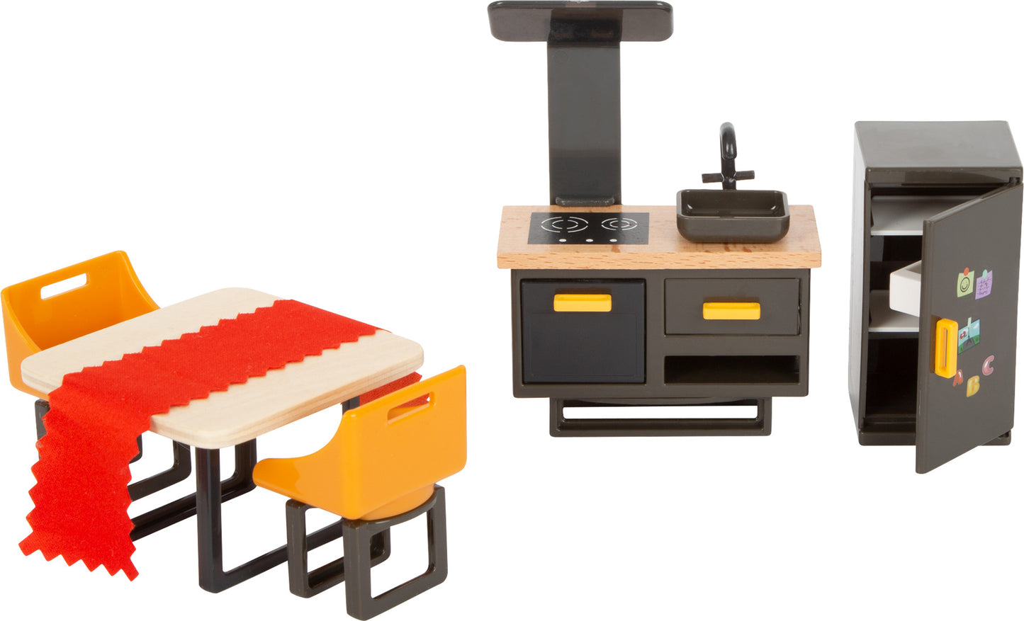 Puppenhausmöbel-Set Modern – Puppenhäuser, ab 3 Jahre, 30 Teile, small foot®