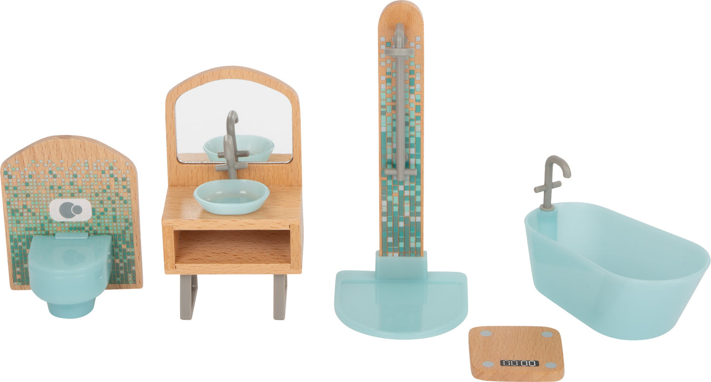 Puppenhausmöbel-Set Modern – Puppenhäuser, ab 3 Jahre, 30 Teile, small foot®