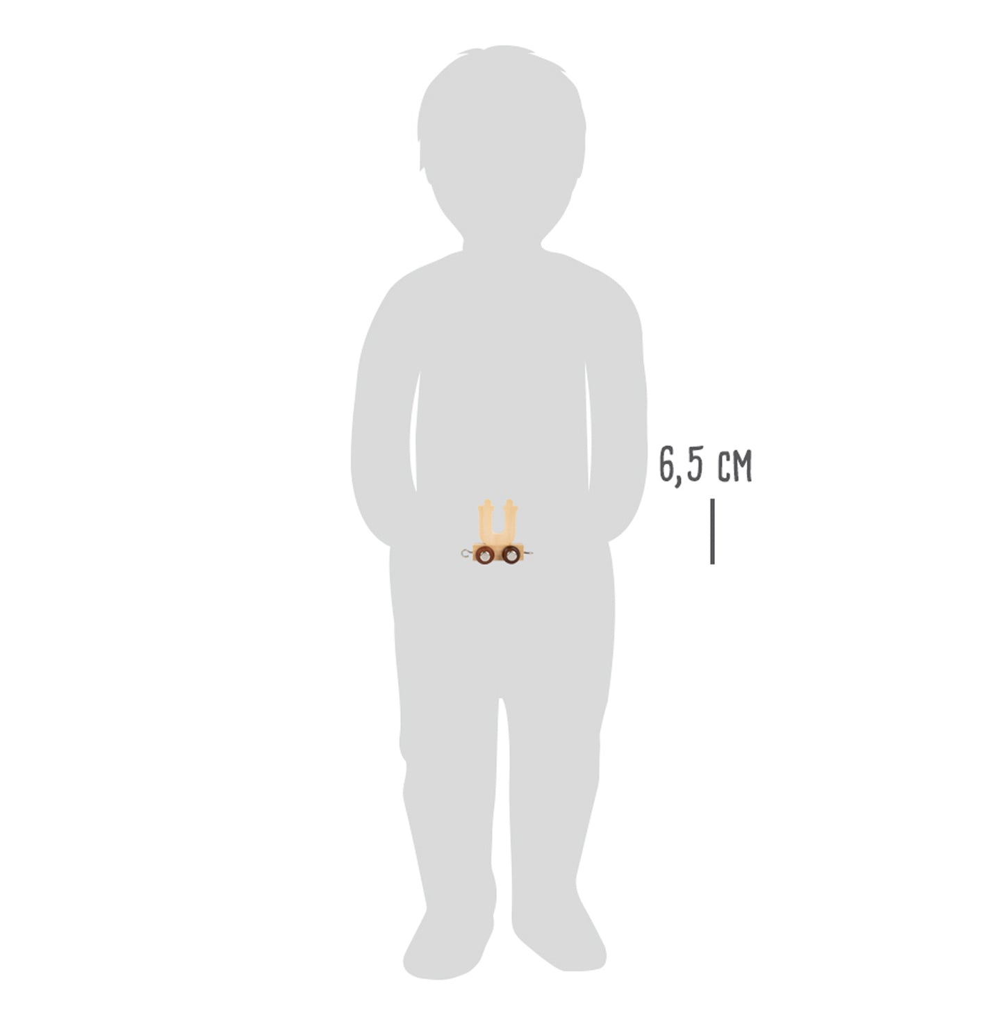 Buchstabenzug Holz Ü – Buchstaben und Buchstabenzüge, ab 3 Jahre, small foot®