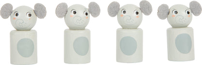 Ludo für 6 Spieler „Safari“ – Gesellschaftsspiele, ab 4 Jahre, Holz, small foot®