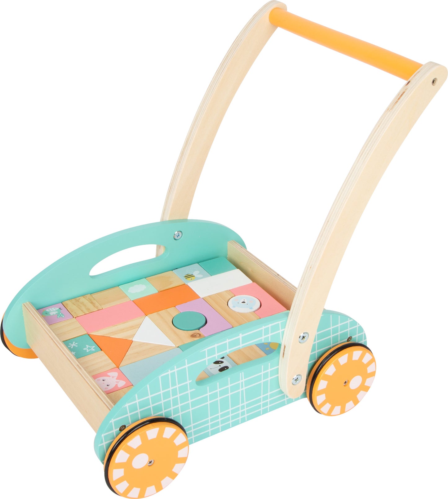 Lauflernwagen Pastell – ab 12 Monate, small foot®