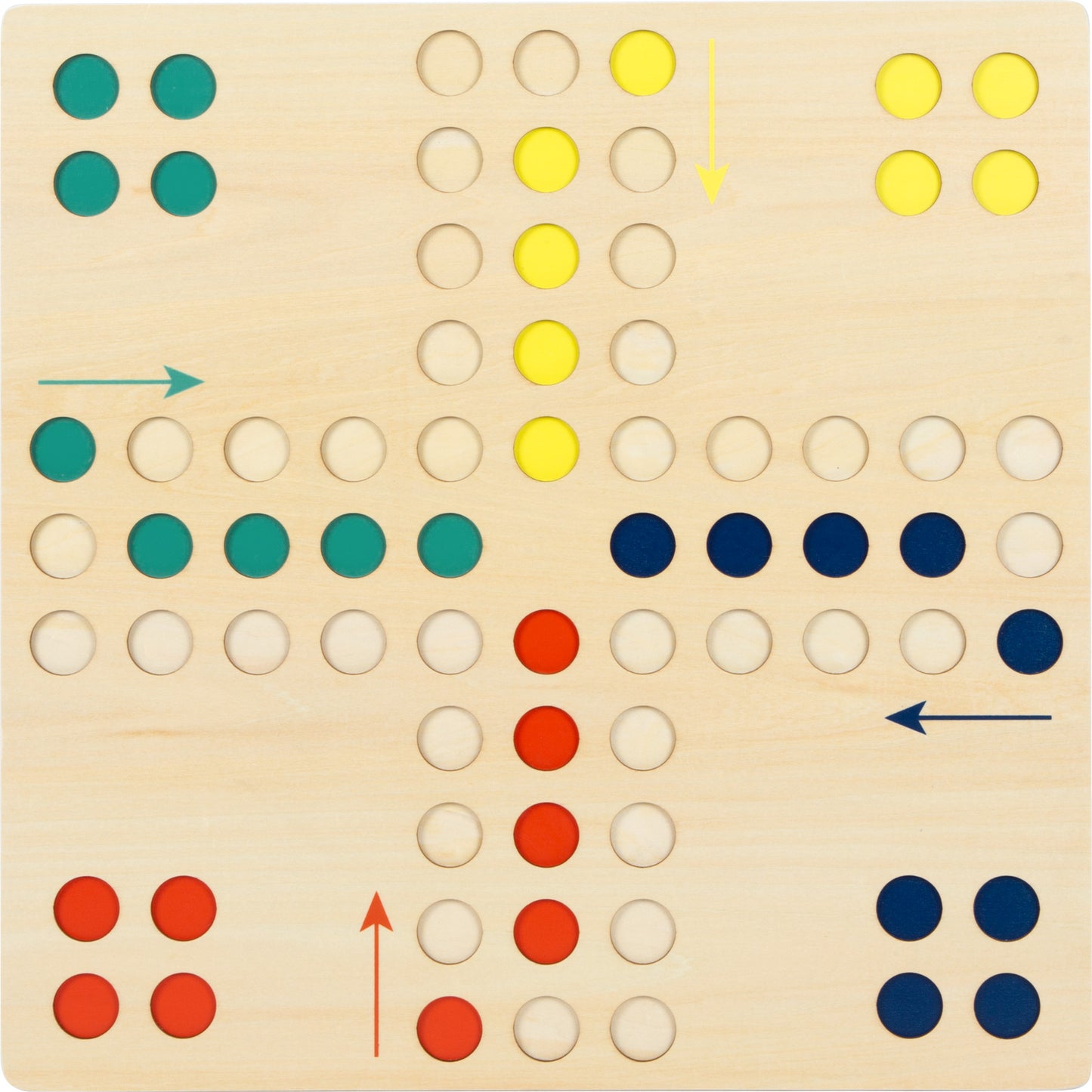 Ludo XL – Gesellschaftsspiele, ab 4 Jahre, small foot®