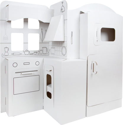 Kinderküche aus Bastelkarton, ab 3 Jahre, small foot®