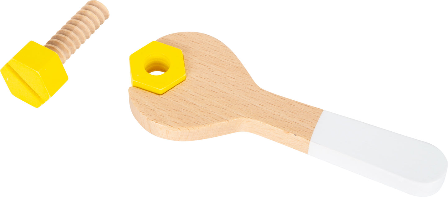 Werkzeugkoffer „Miniwob“ – Werkstatt, ab 3 Jahre, 44 Teile, small foot®