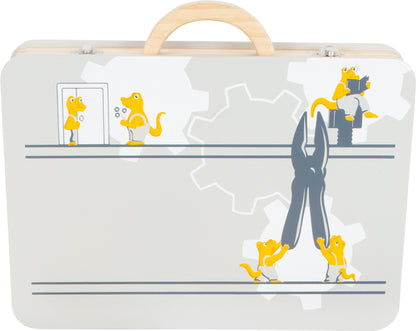Werkzeugkoffer „Miniwob“ – Werkstatt, ab 3 Jahre, 44 Teile, small foot®