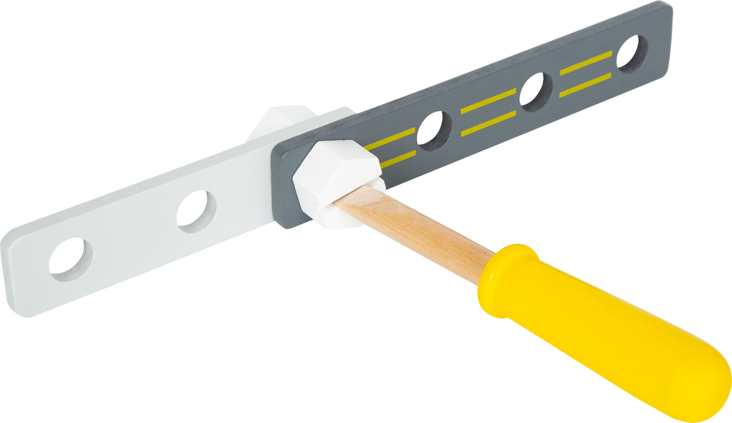 Konstruktionsset „Miniwob“ – Werkstatt, ab 3 Jahre, 67 Teile, small foot®