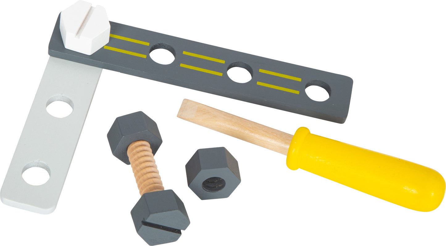 Konstruktionsset „Miniwob“ – Werkstatt, ab 3 Jahre, 67 Teile, small foot®