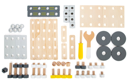 Konstruktionsset „Miniwob“ – Werkstatt, ab 3 Jahre, 67 Teile, small foot®