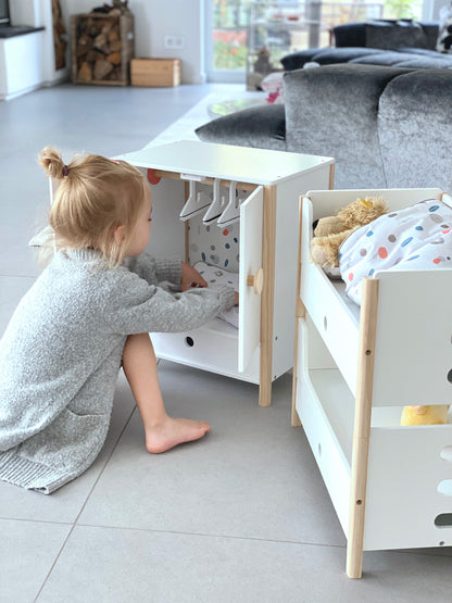 Puppenhochbett „Little Button“, ab 3 Jahre, small foot®