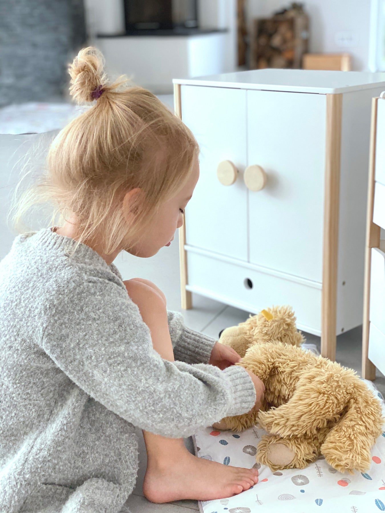 Puppenhochbett „Little Button“, ab 3 Jahre, small foot®