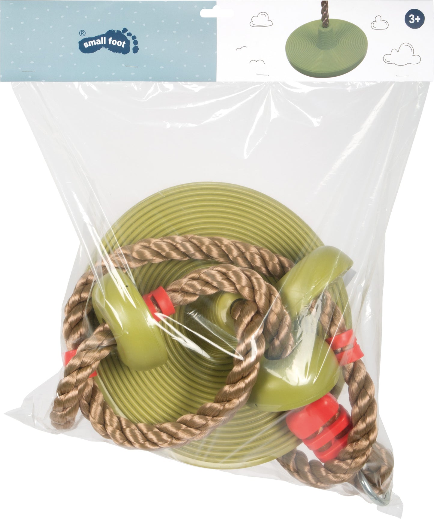 Tellerschaukel mit Kletterseil, ab 3 Jahren, small foot®