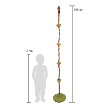 Tellerschaukel mit Kletterseil, ab 3 Jahren, small foot®