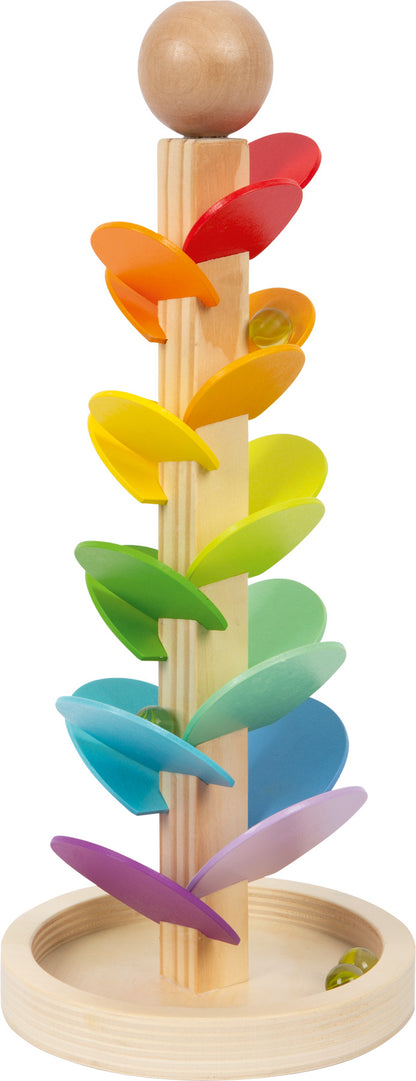 Klang-Murmelbahn Regenbogen – Kugelbahnen, ab 3 Jahre, Holz, small foot®