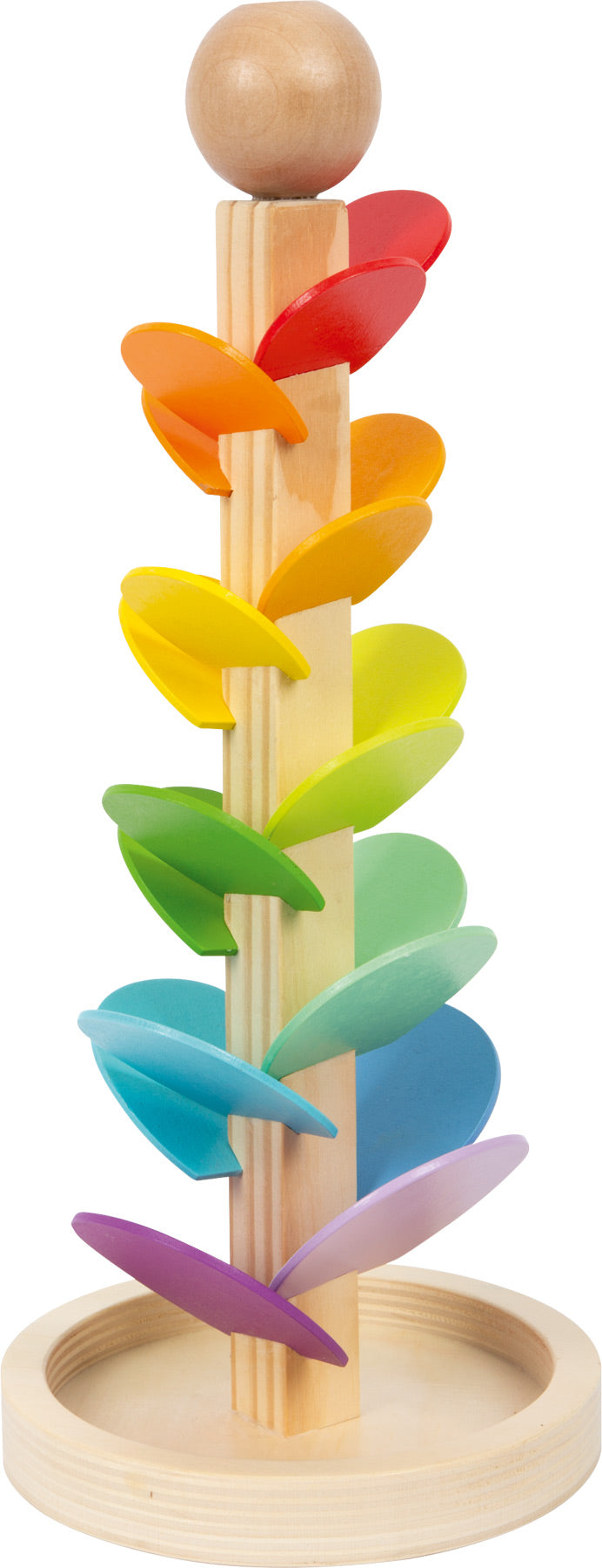 Klang-Murmelbahn Regenbogen – Kugelbahnen, ab 3 Jahre, Holz, small foot®