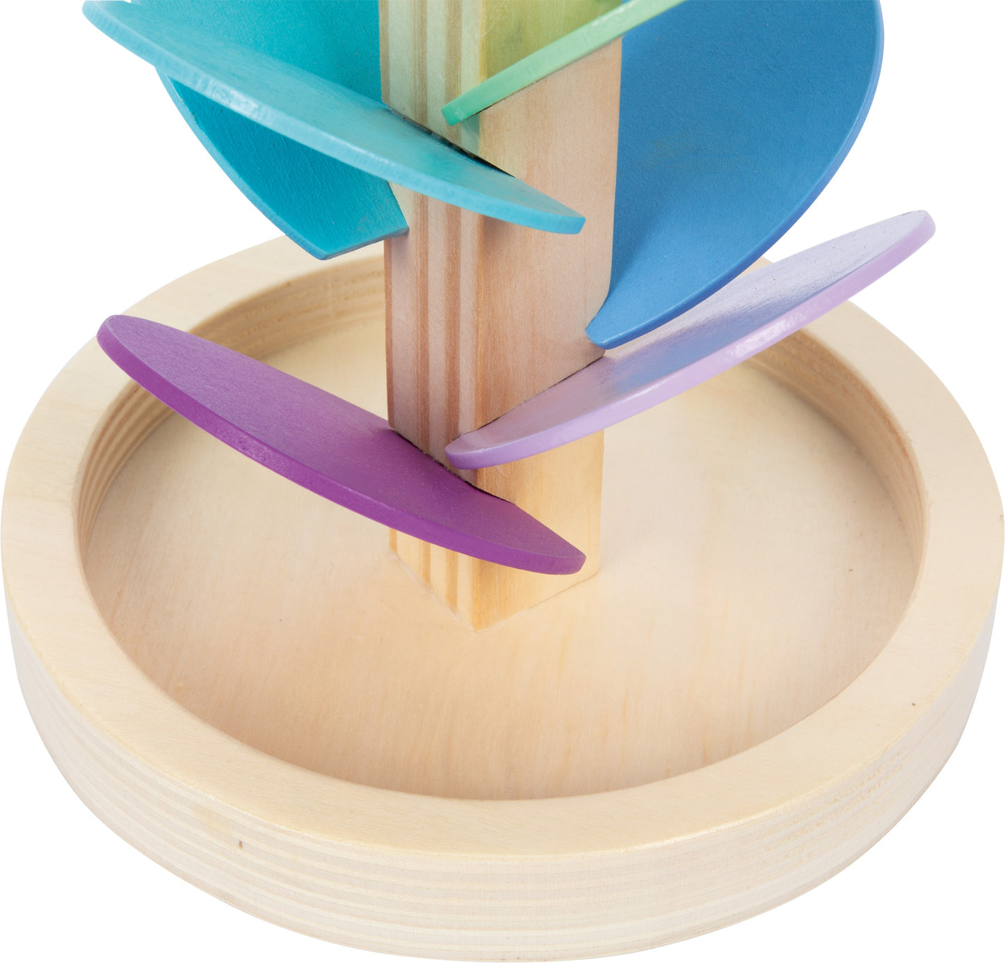 Klang-Murmelbahn Regenbogen – Kugelbahnen, ab 3 Jahre, Holz, small foot®