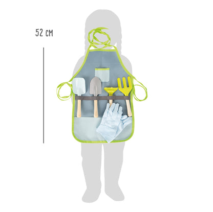 Gartenschürze mit Gartenwerkzeug, ab 3 Jahre, small foot®