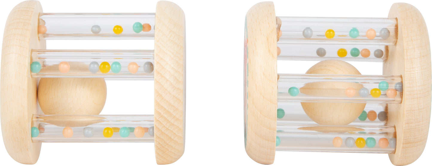 Babyrasseln Tiere Pastell – Greiflinge, Rasseln und Schnullerketten, ab 0 Monate, 2 Teile, small foot®