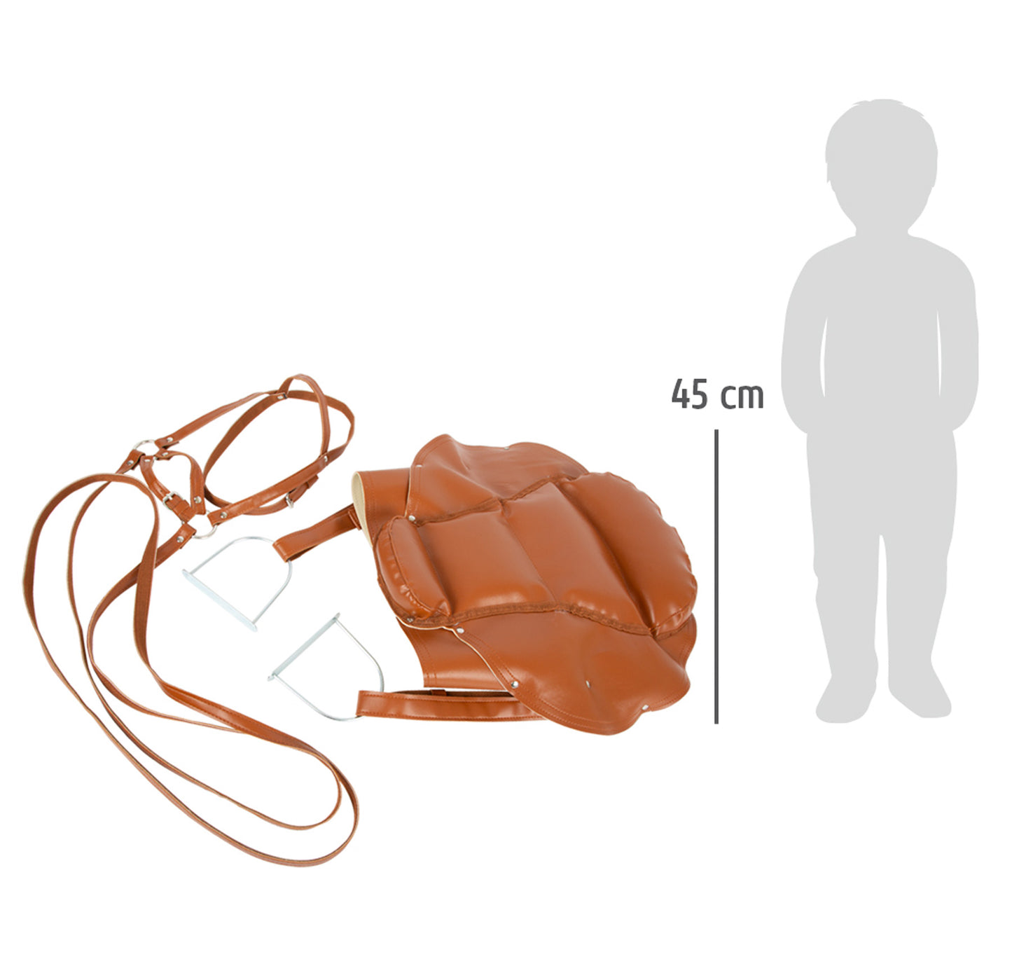 Sattel und Zaumzeug-Set Holzpferd, ab 3 Jahren, small foot®