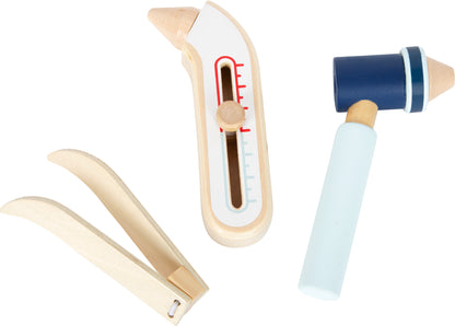 Notarztrucksack – Arzt- und Rettungsspielzeug, ab 3 Jahre, 18 Teile, small foot®