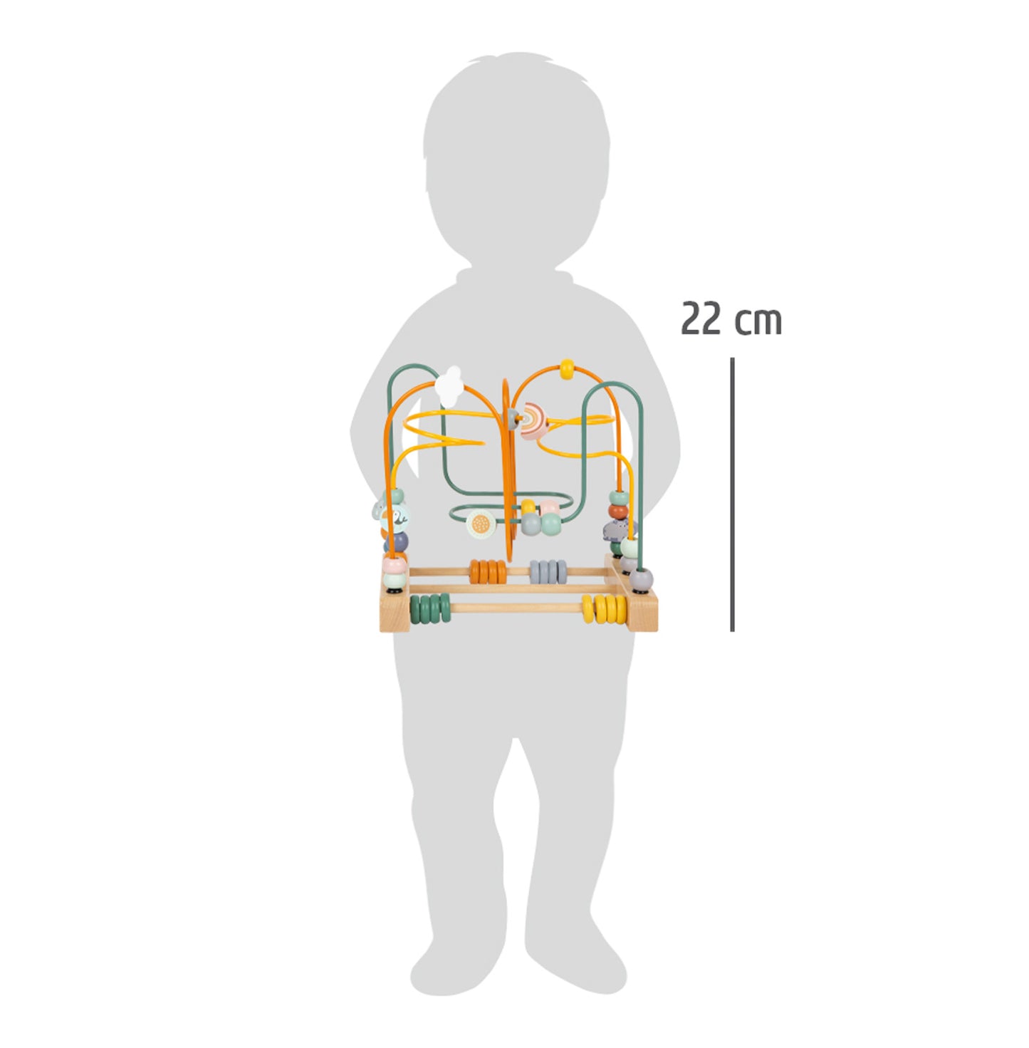 Motorikschleife „Safari“ – Motorikspielzeug, ab 12 Monate, small foot®