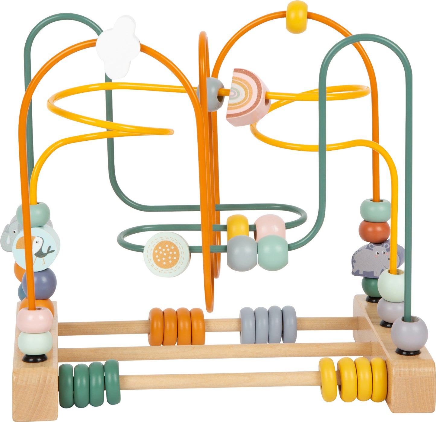 Motorikschleife „Safari“ – Motorikspielzeug, ab 12 Monate, small foot®