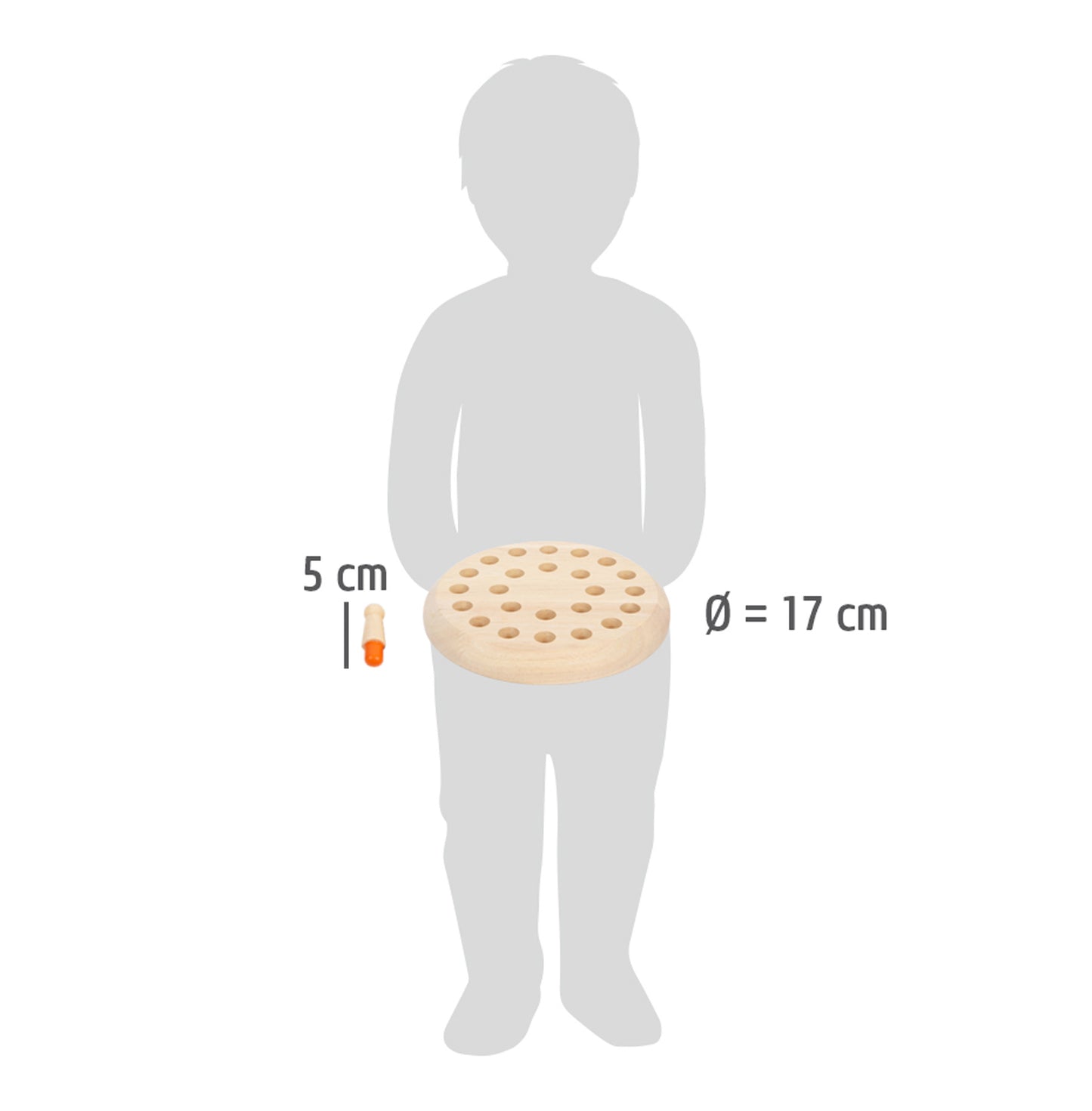 Farben-Memo – Gesellschaftsspiele, ab 4 Jahre, 26 Teile, Holz, small foot®