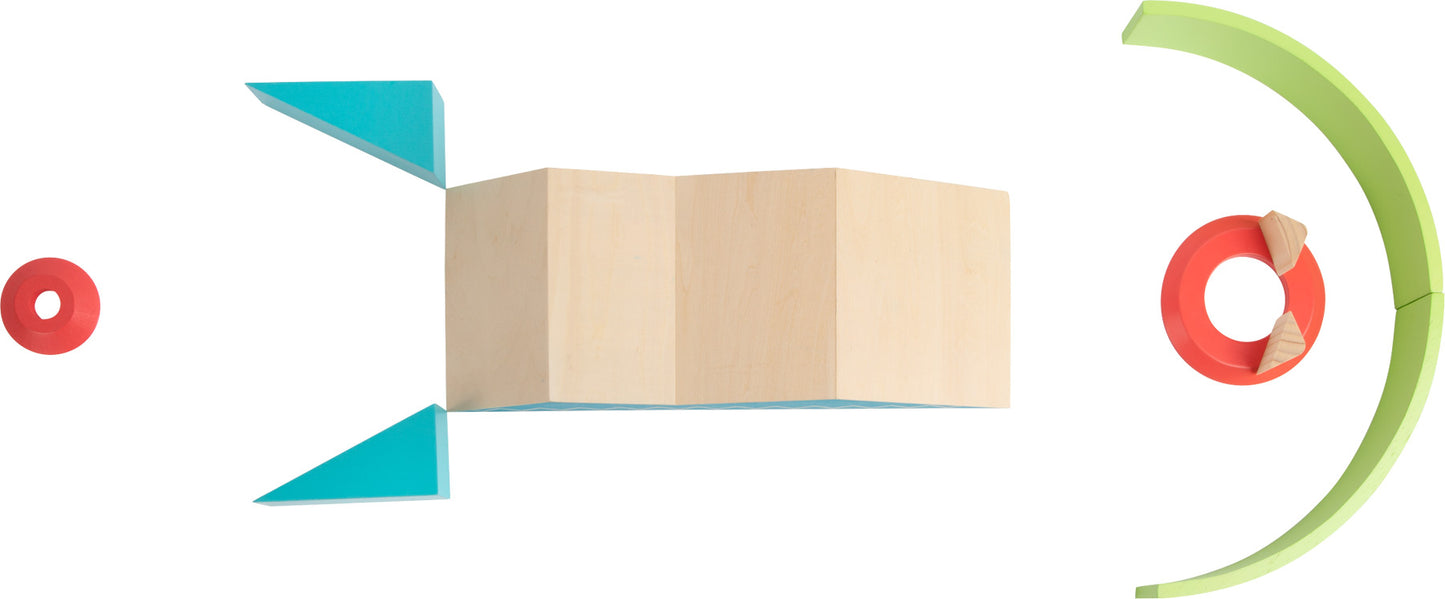 Minigolf-Set „Active“ – Spiele im Garten, ab 5 Jahre, 17 Teile, Holz, small foot®