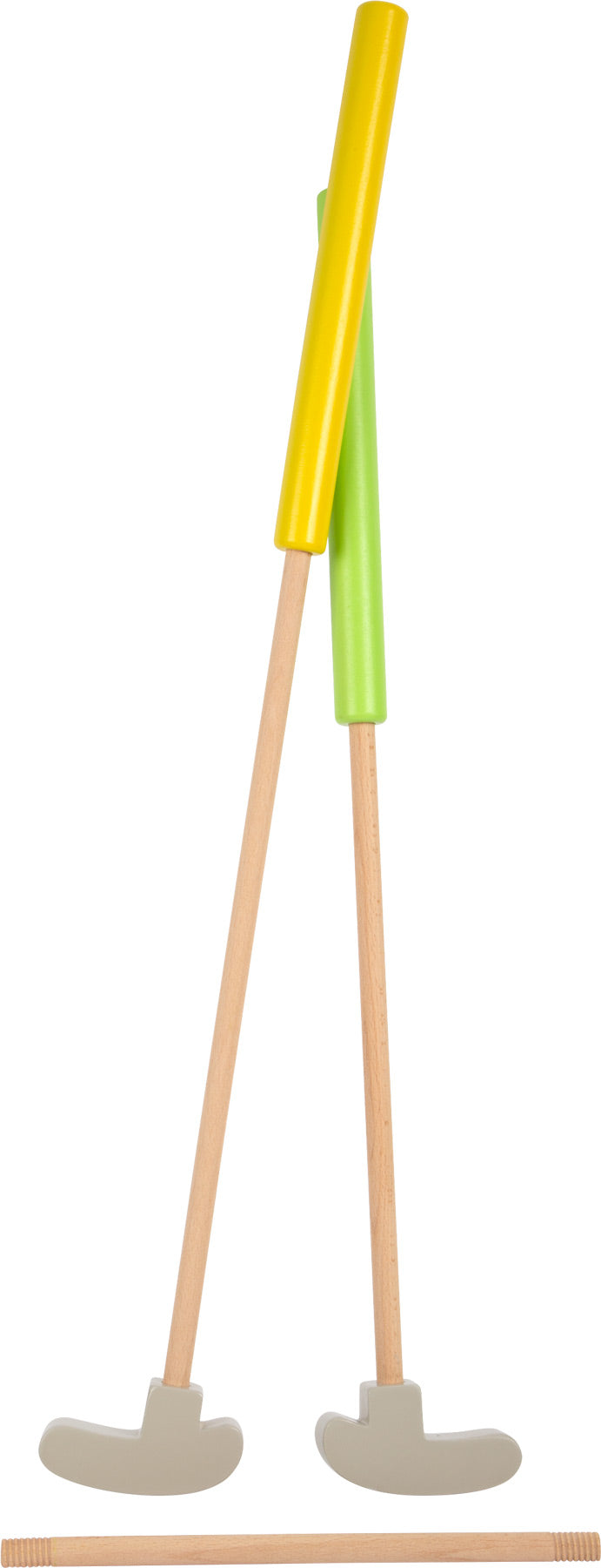 Minigolf-Set „Active“ – Spiele im Garten, ab 5 Jahre, 17 Teile, Holz, small foot®