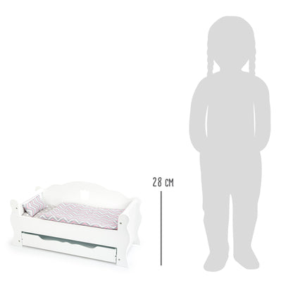 Puppentagesbett – Puppenmöbel, ab 3 Jahre, small foot®