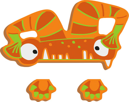 ABC Buchstaben Monster Woody, Holz, small foot®