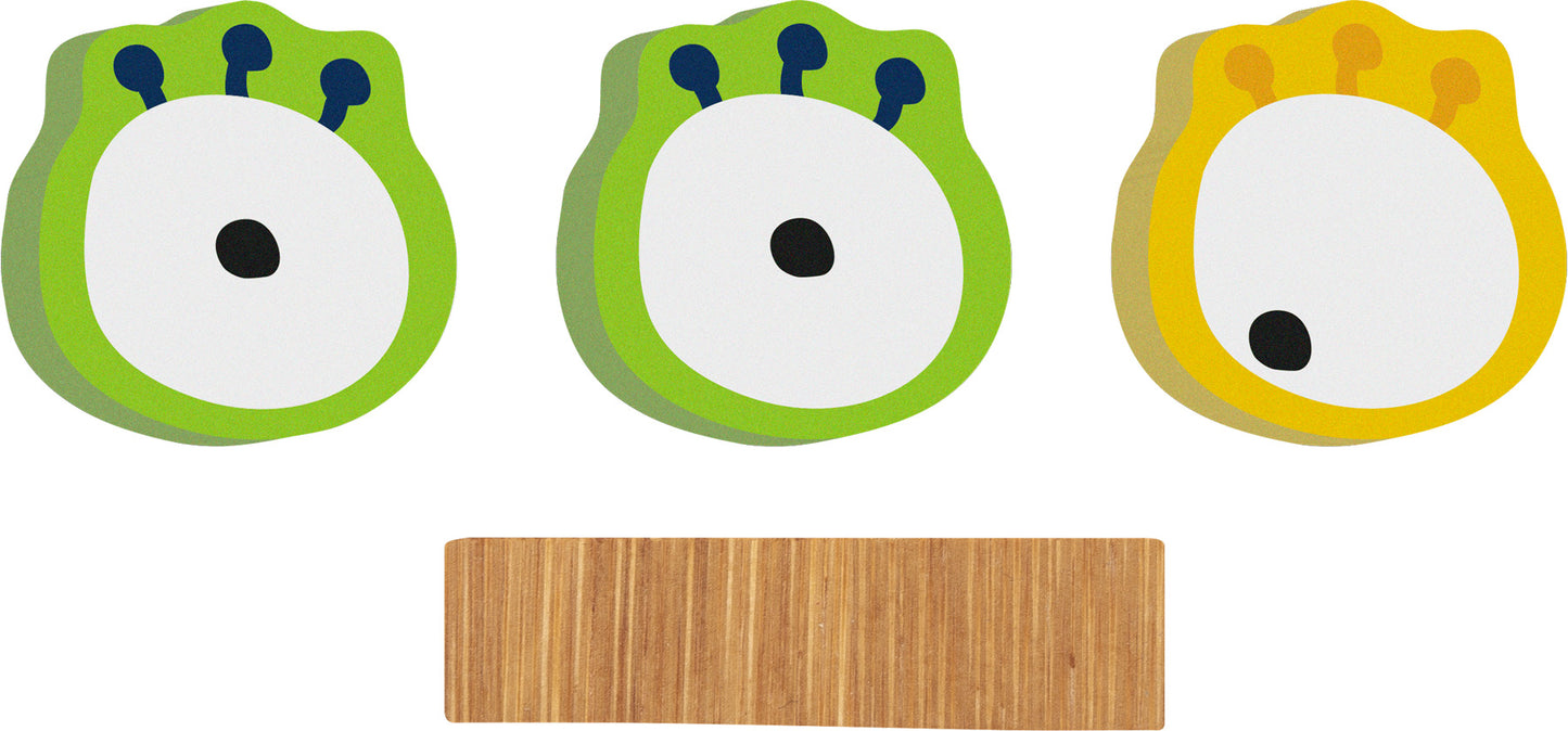 ABC Buchstaben Monster Eyes, Holz, small foot®