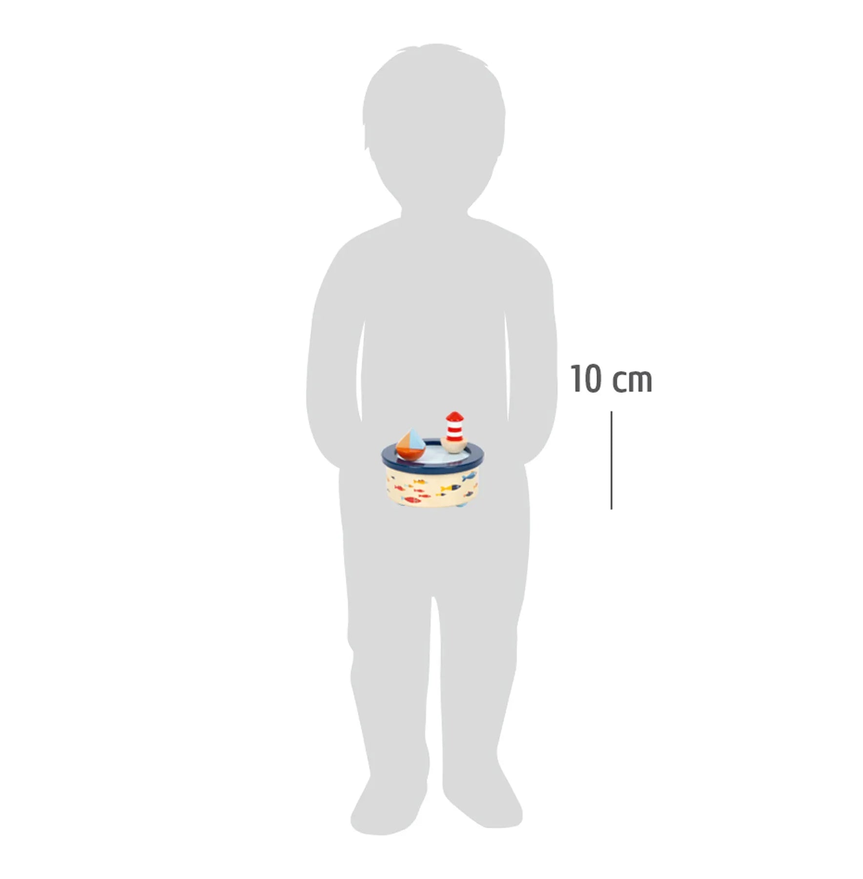 Spieluhr Großer Ozean – Spieluhren, ab 24 Monate, Holz, Metall, small foot® - SpielwarenPlace