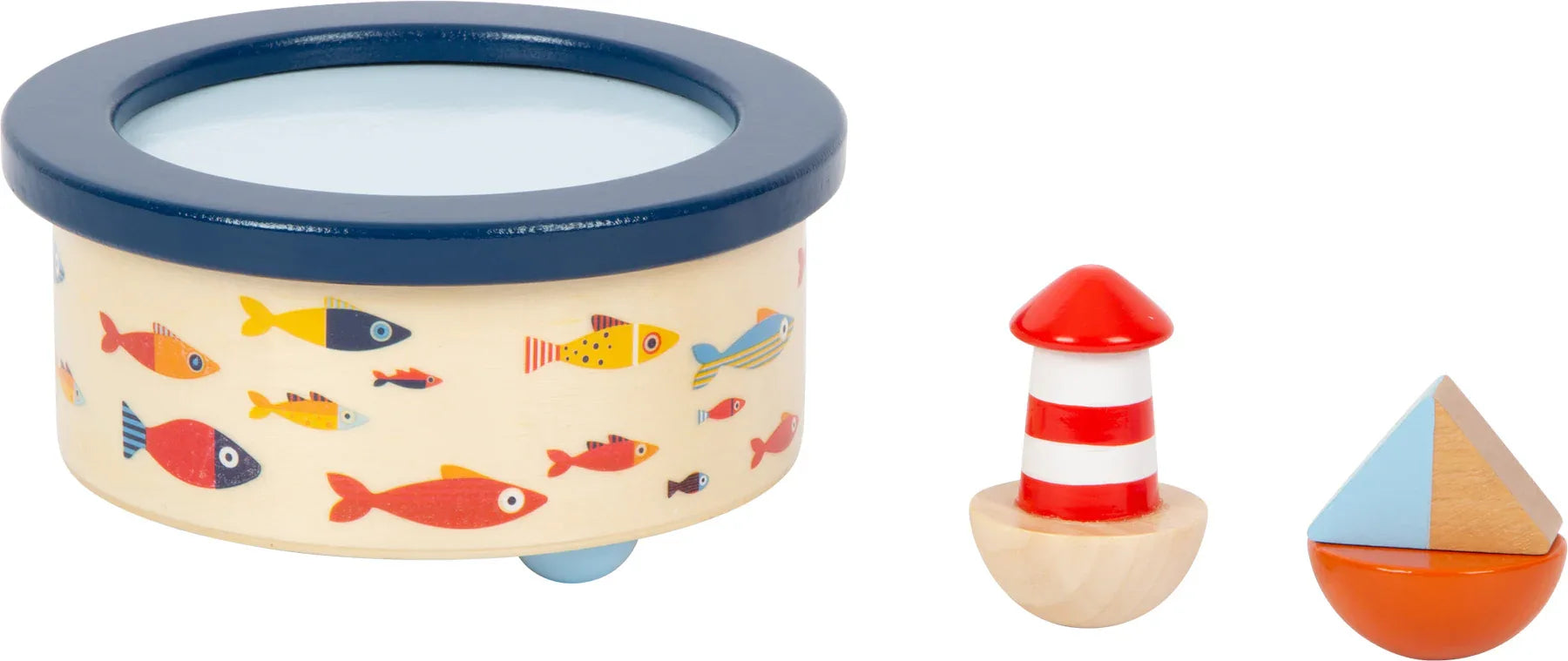 Spieluhr Großer Ozean – Spieluhren, ab 24 Monate, Holz, Metall, small foot® - SpielwarenPlace