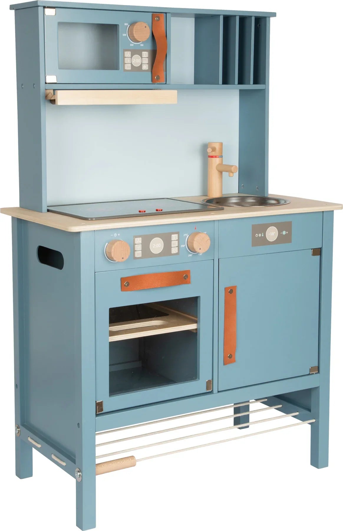 Kinderküche „tasty“ – In der Küche, ab 3 Jahre, Metall, Holz, small foot® - SpielwarenPlace