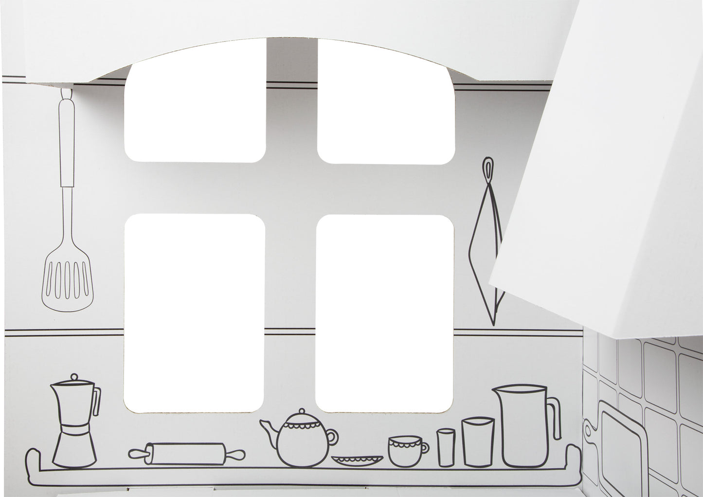 Kinderküche aus Bastelkarton, ab 3 Jahre, small foot®