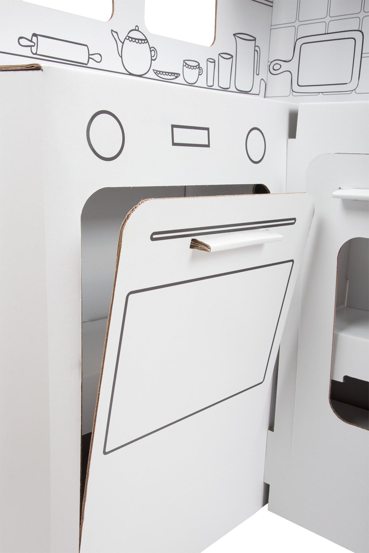 Kinderküche aus Bastelkarton, ab 3 Jahre, small foot®