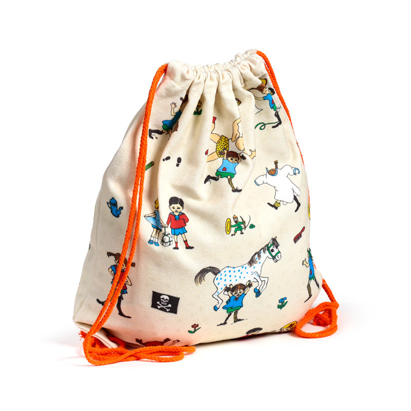Pippi Longstocking Pippi Langstrumpf Canvas-Turnbeutel | Offiziell Lizenziert