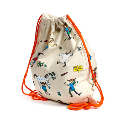 Pippi Longstocking Pippi Langstrumpf Canvas-Turnbeutel | Offiziell Lizenziert