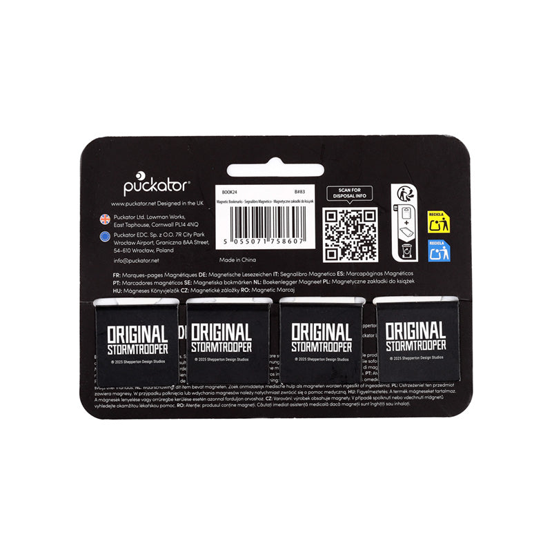 The Original Stormtrooper Magnetische Lesezeichen Set | Offiziell Lizenziert