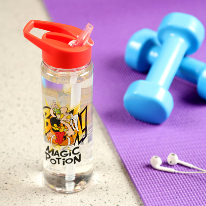 Asterix Zaubertrank Trinkflasche 550ml – BPA-frei mit Strohhalm | Offiziell Lizenziert