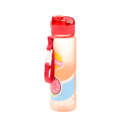 Pusheen the Cat Katze Obst Pop-Top bruchsichere Wasserflasche 600ml | Offiziell Lizenziert